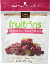 Traina Fruitons California Sun Dried Cherries - 6 oz