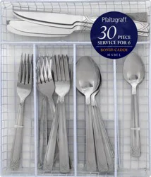 Pfaltzgraff Mabel Flatware Set w/Caddy