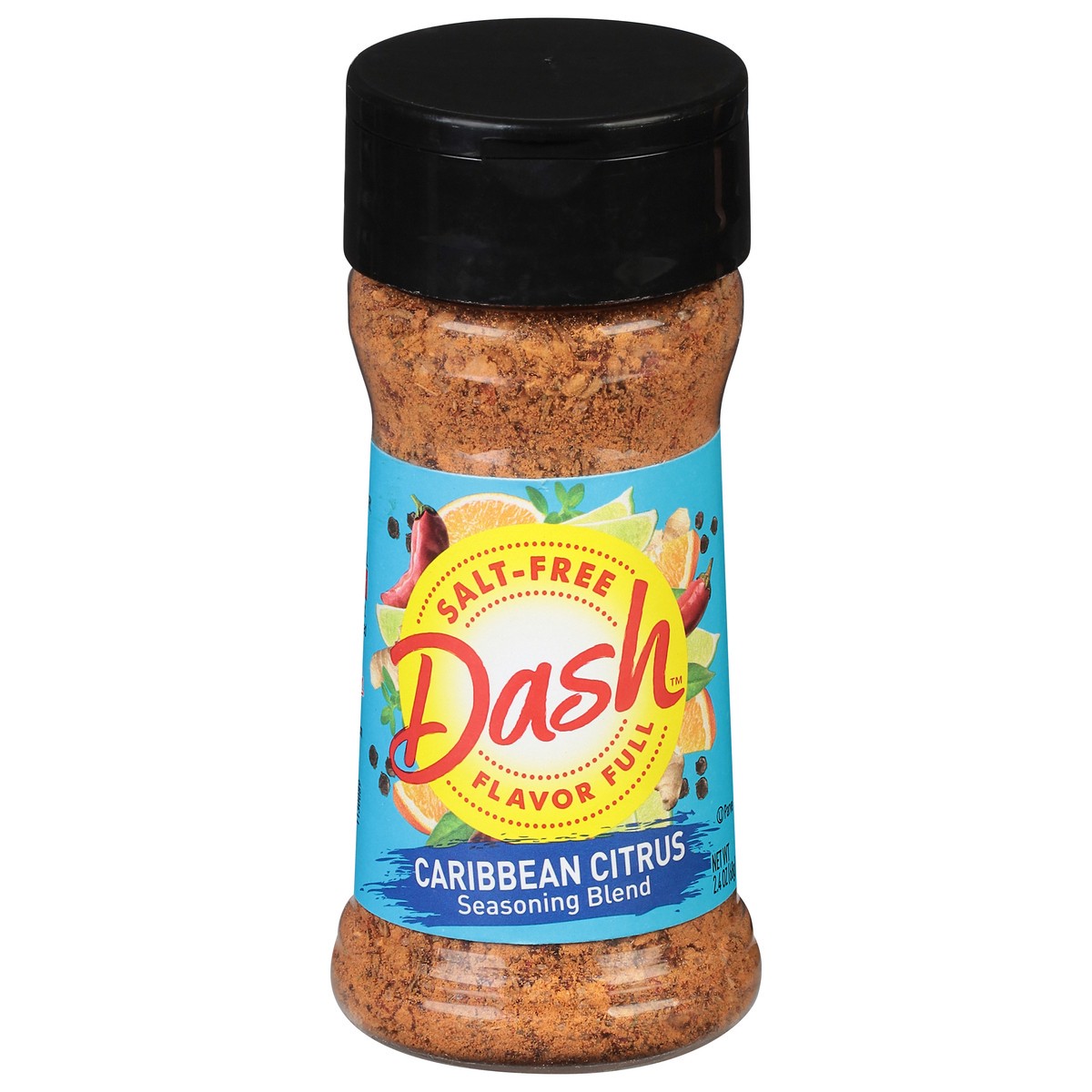 slide 1 of 12, Dash Caribbean Citrus Seasoning Blend 2.4 oz, 2.4 oz