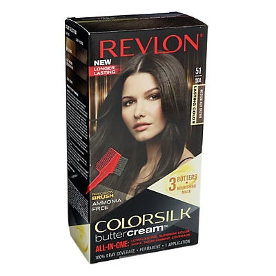 slide 1 of 1, Revlon Colorsilk 050 Med Ash Brown Hair Color, 1 ct