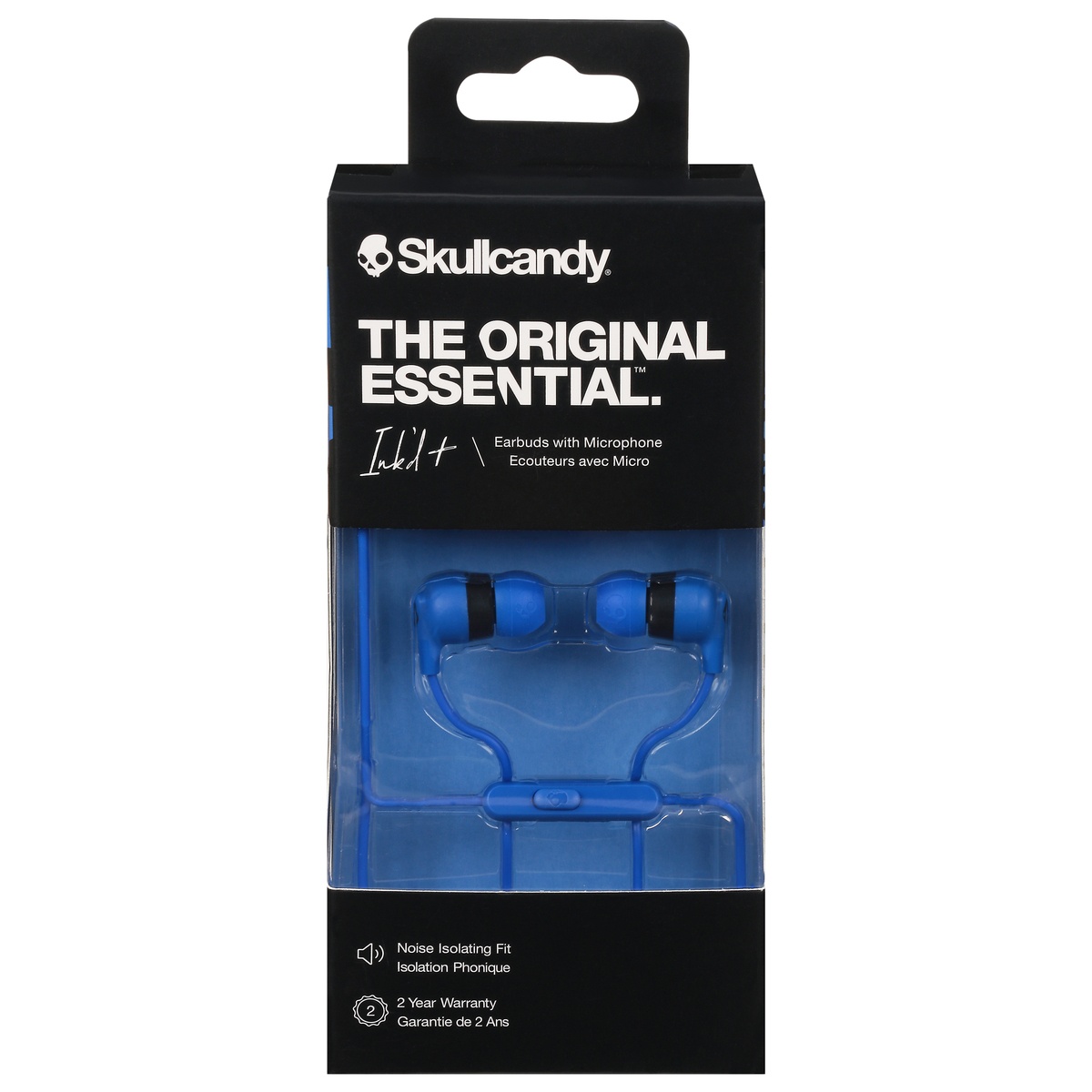 slide 1 of 1, Skullcandy Ink'd+ In-Ear Headphones Blue, 1 ct