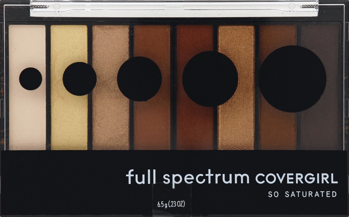 slide 2 of 6, Covergirl So Saturated- Quad Eyeshadow Palette, Reverence, 611 oz