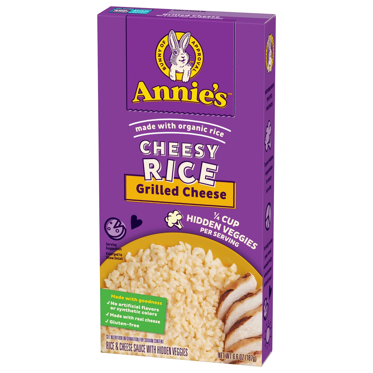 slide 7 of 13, Annie's Cheesy Rice, Grilled Cheese, Rice and Cheese Sauce, 6.9 oz, 6.9 oz