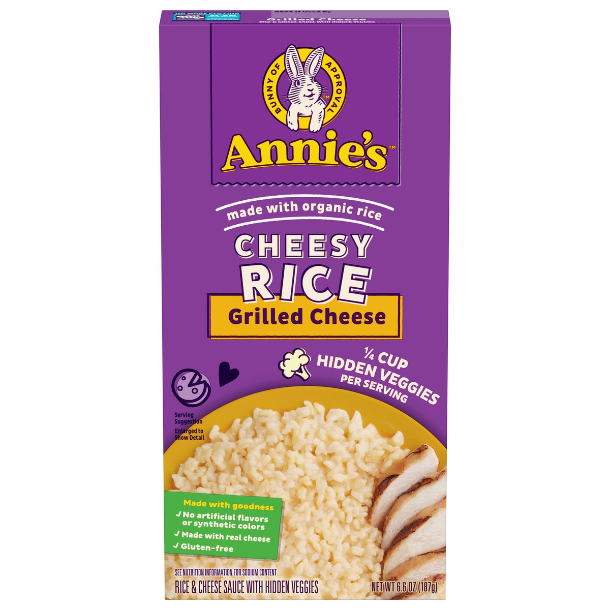 slide 1 of 13, Annie's Cheesy Rice, Grilled Cheese, Rice and Cheese Sauce, 6.9 oz, 6.9 oz