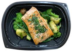 Zerbo's Herb Roasted Salmon Entree