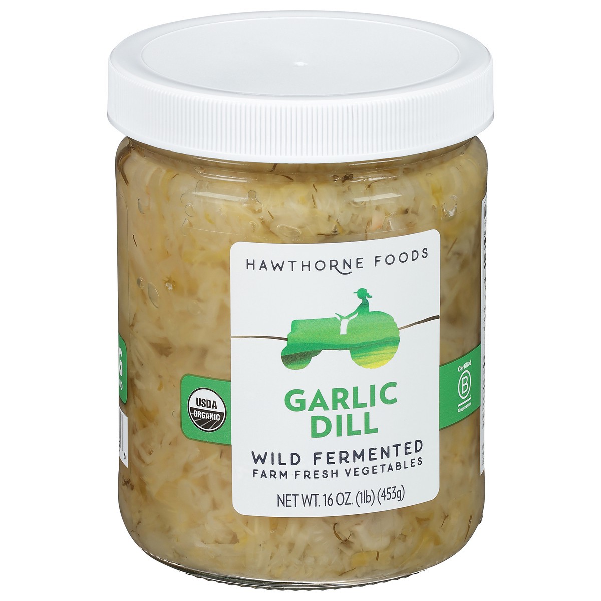 slide 2 of 4, Hv Og Sauerkraut Grlc Dil, 16 oz