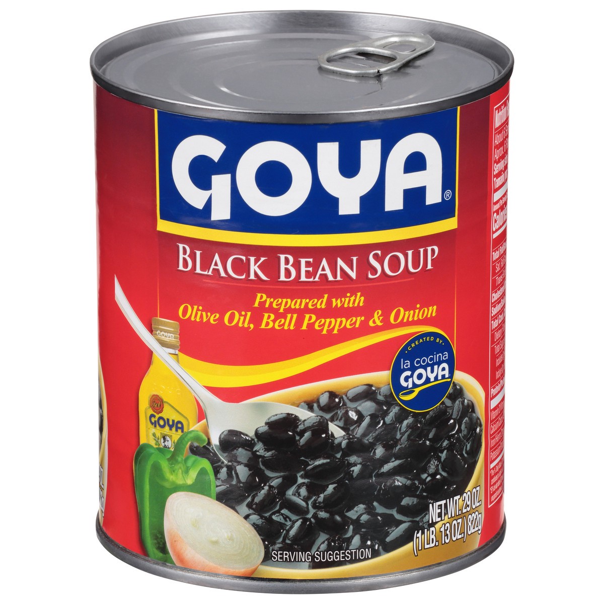 slide 1 of 1, Goya Black Beans Guisadas 29Oz, 1 ct