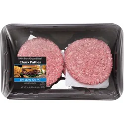 73% Ground Beef Patties 10 Count