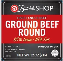 Dierbergs Ground Round Beef 85/15