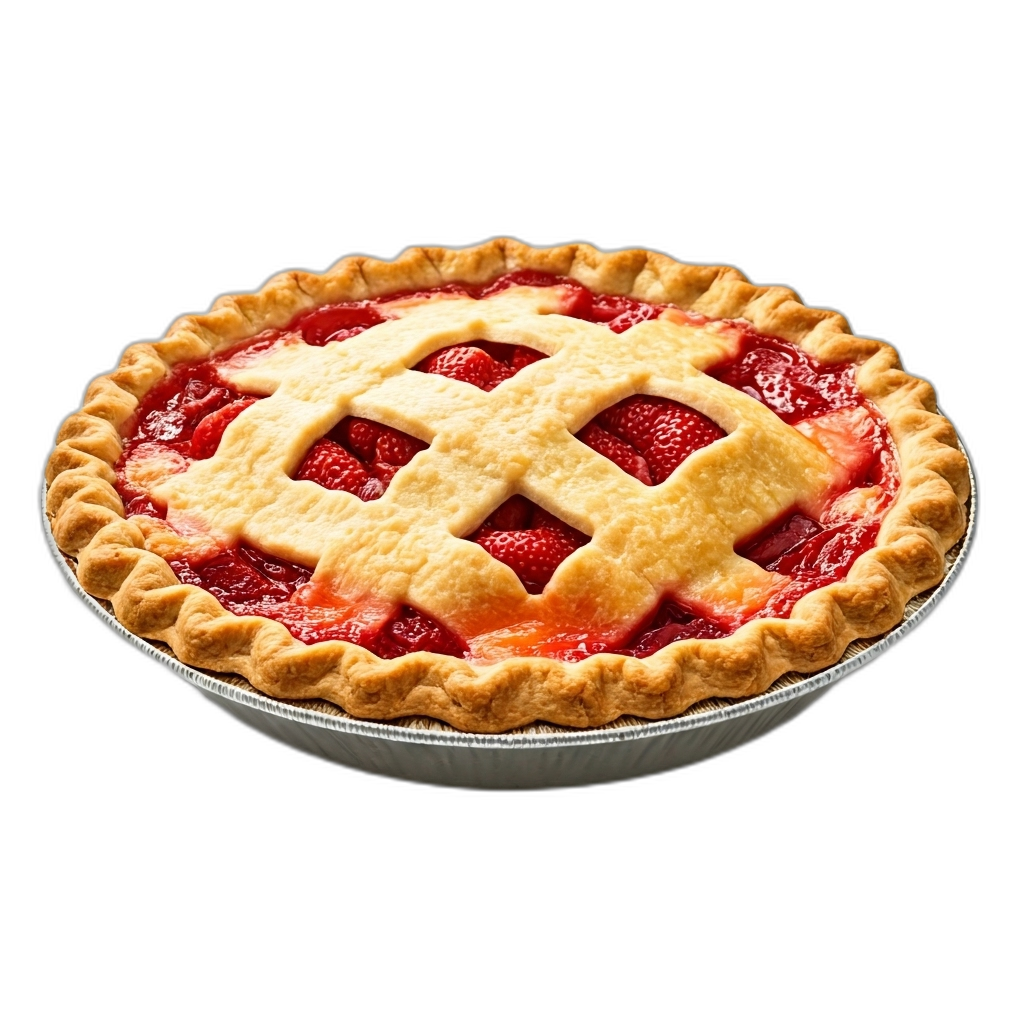slide 1 of 1, Jessie Lord Half Strawberry Rhubarb Pie, 19 oz