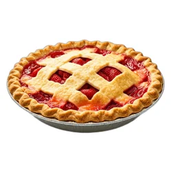 Jessie Lord Half Strawberry Rhubarb Pie
