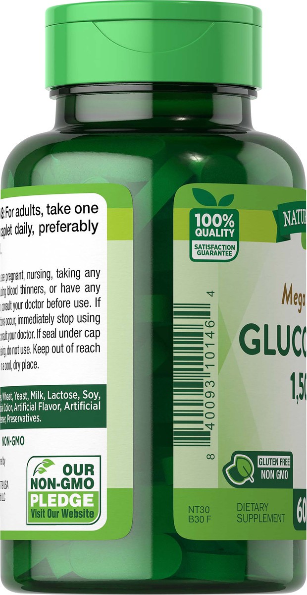 slide 5 of 5, Nature's Truth Mega Strength Glucosamine 1,500 mg, 60 ct