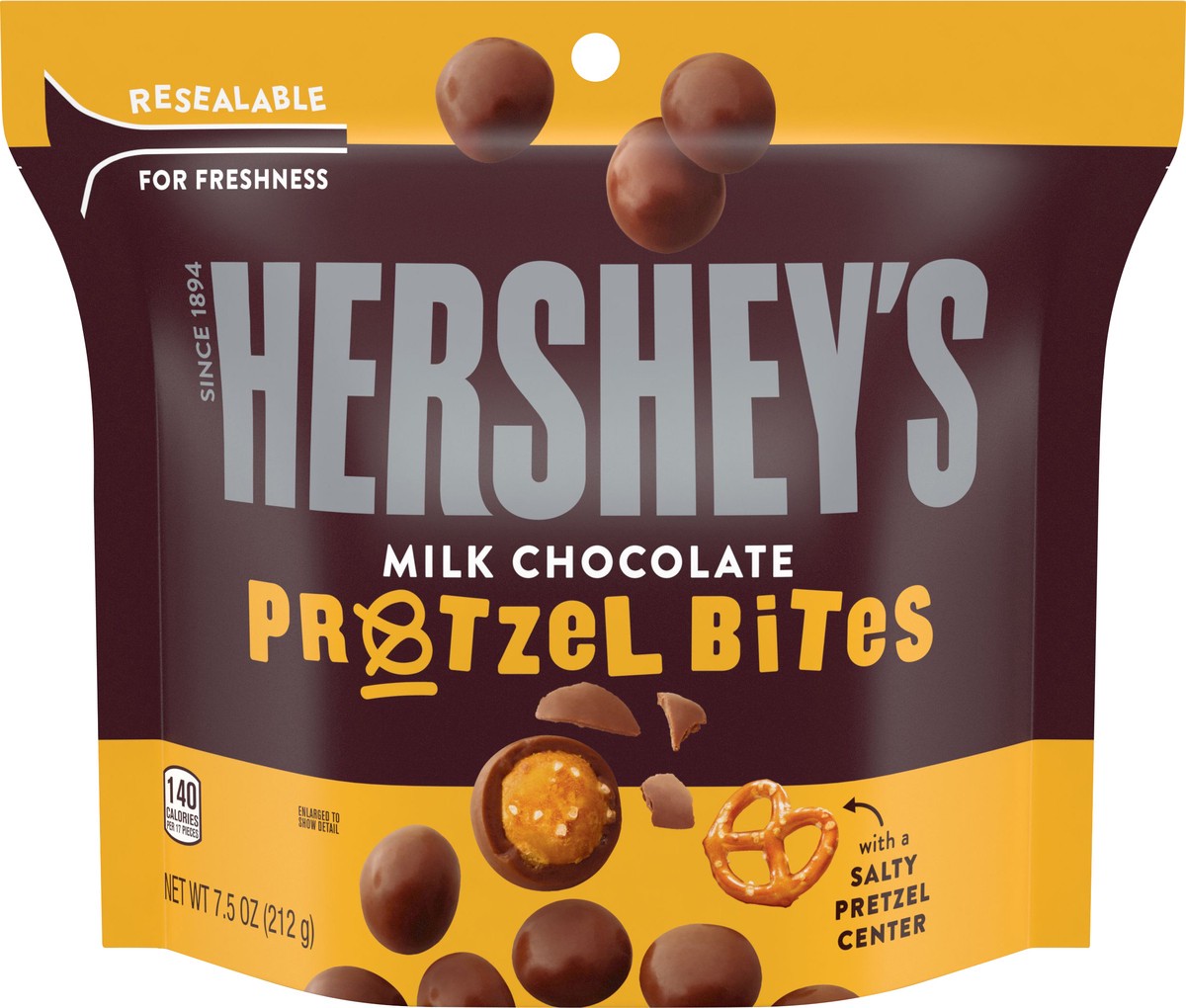 slide 5 of 6, Hershey's Milk Chocolate Pretzel Bites 7.5 oz, 7.5 oz