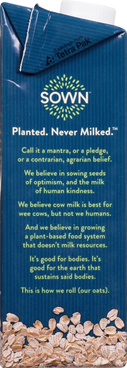 slide 3 of 9, Sown Unsweetened Organic Oat Creamer 32 fl oz, 32 fl oz
