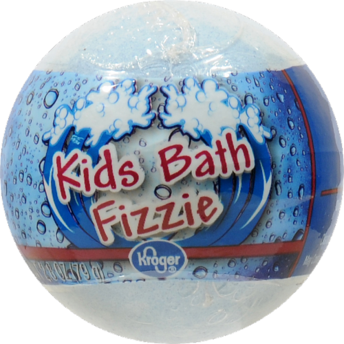 slide 1 of 1, Kroger Kids Gentle Bath Fizzie, 2.8 oz