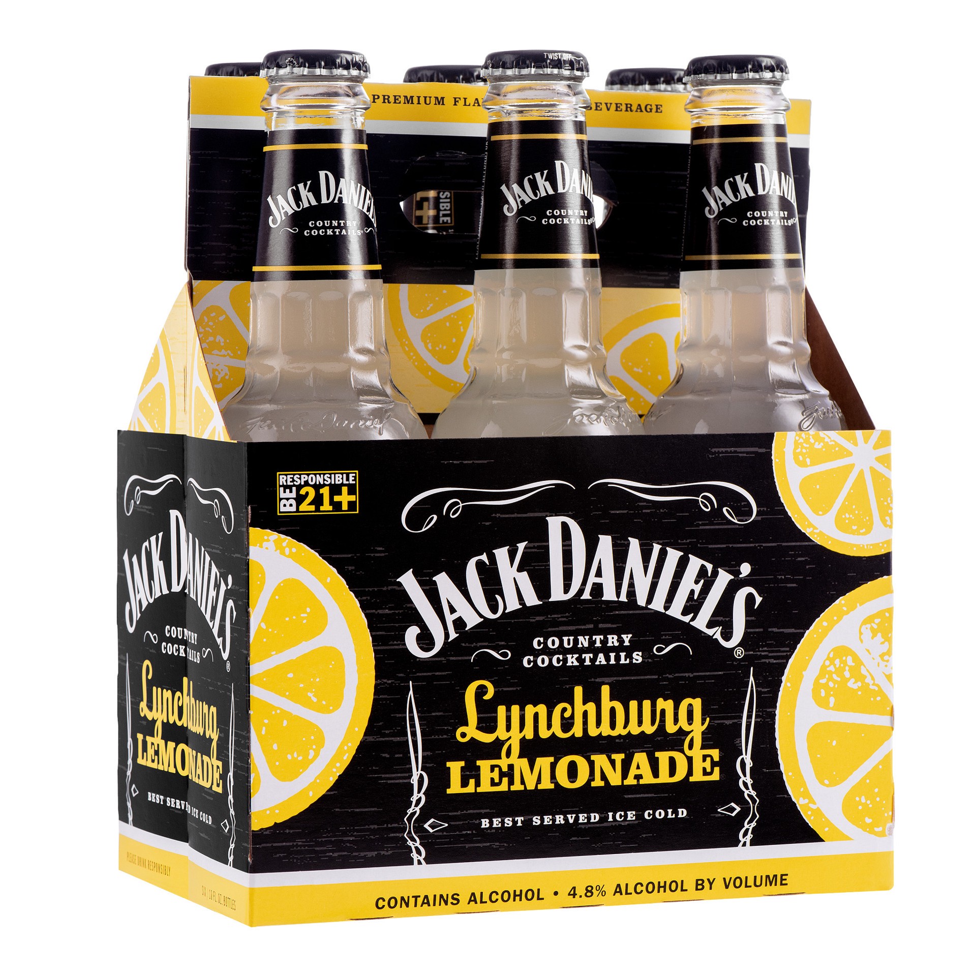 slide 10 of 10, Jack Daniel's Lynchburg Lemonade, 6 ct; 12 fl oz