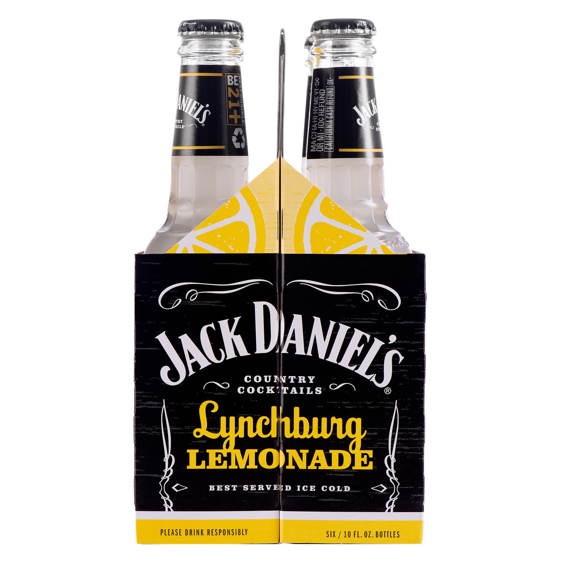 slide 2 of 10, Jack Daniel's Lynchburg Lemonade, 6 ct; 12 fl oz