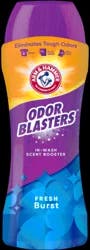 ARM & HAMMER Odor Blasters In-Wash Scent Booster, Laundry Scent Booster Fresh Burst Scent, 45 Oz (Pack of 1)