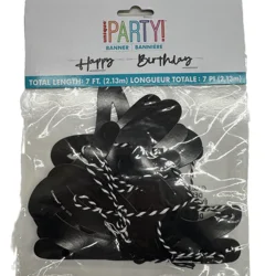 Meijer Black Script Hb Banner 7ft 2ct