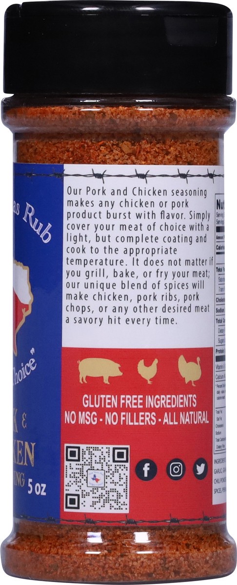 slide 9 of 13, West Texas Rub Pork & Chicken Seasoning 5 oz, 5 oz