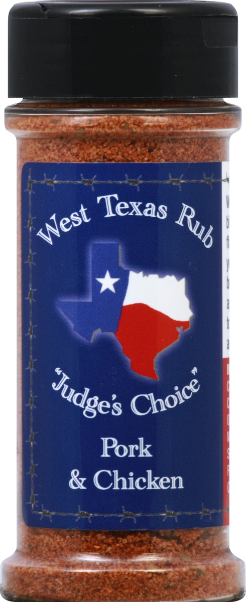 slide 4 of 7, West Texas Rub Judges Choice Pork & Chicken Seasoning, 5 oz