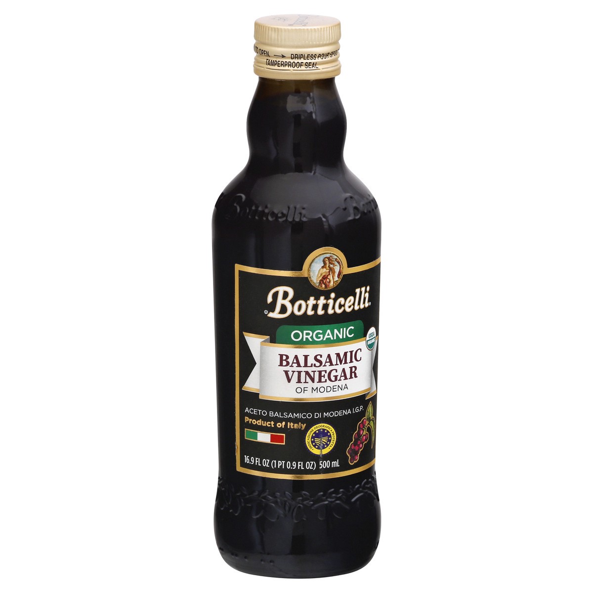 slide 4 of 9, Botticelli Organic of Modena Balsamic Balsamic Vinegar of Modena 16.9 oz, 16.9 fl oz