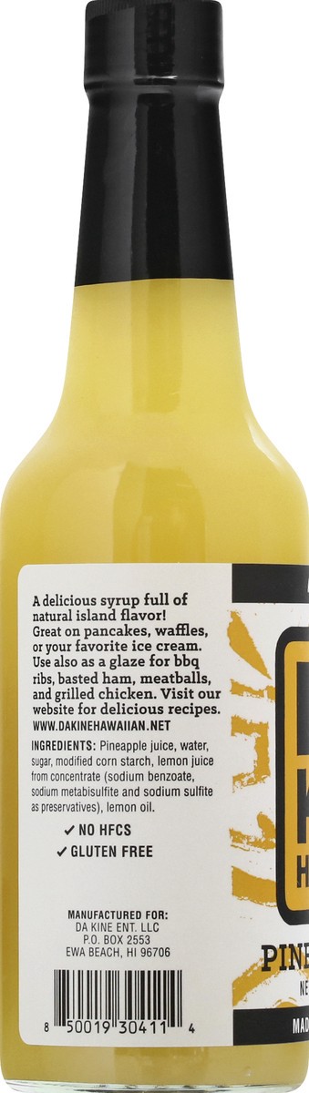 slide 4 of 9, Da Kine Hawaiian Pineapple Syrup 10 oz, 10 oz