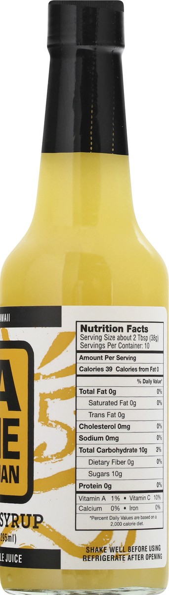 slide 3 of 9, Da Kine Hawaiian Pineapple Syrup 10 oz, 10 oz
