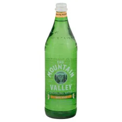 Mountain Valley White Peach Sparkling Water - 33.8 oz