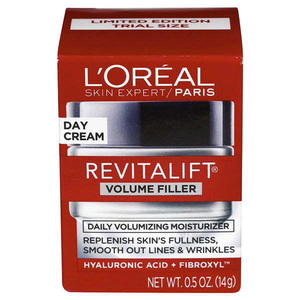 slide 1 of 1, L'Oréal Revitalaift Volume Filler Daily Volumizing Moisturizer,, 1 ct