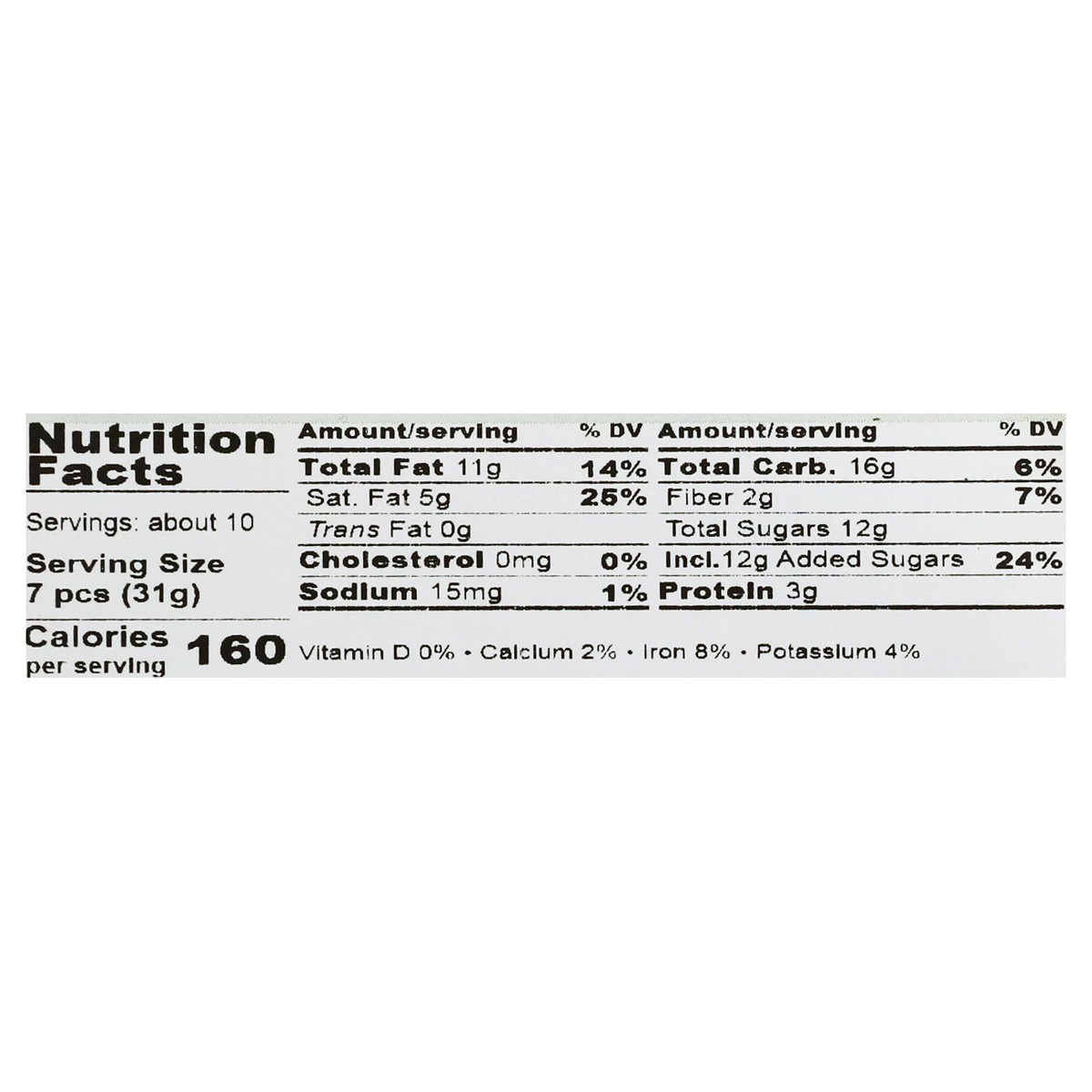 slide 13 of 13, DSD Merchandisers Dark Chocolate Almonds 11 oz, 11 oz