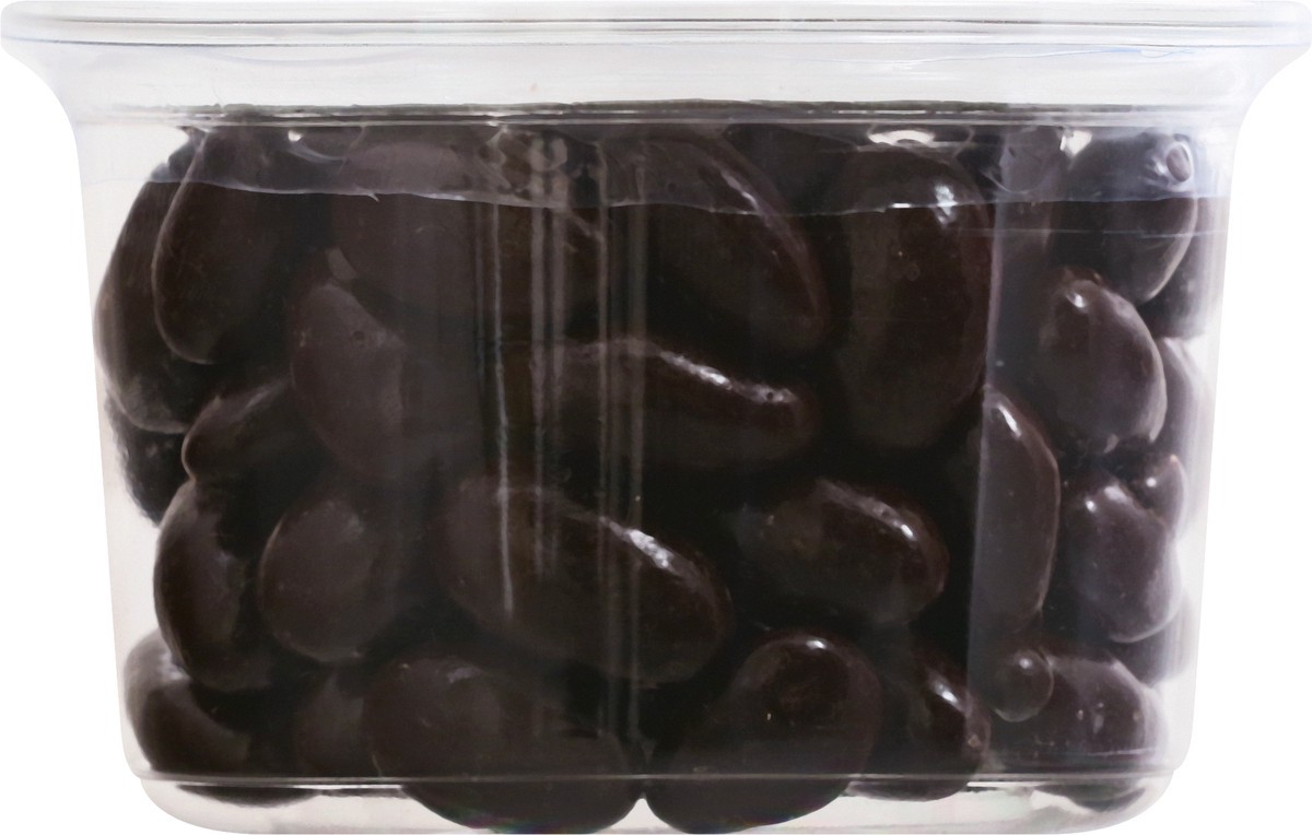 slide 10 of 13, DSD Merchandisers Dark Chocolate Almonds 11 oz, 11 oz