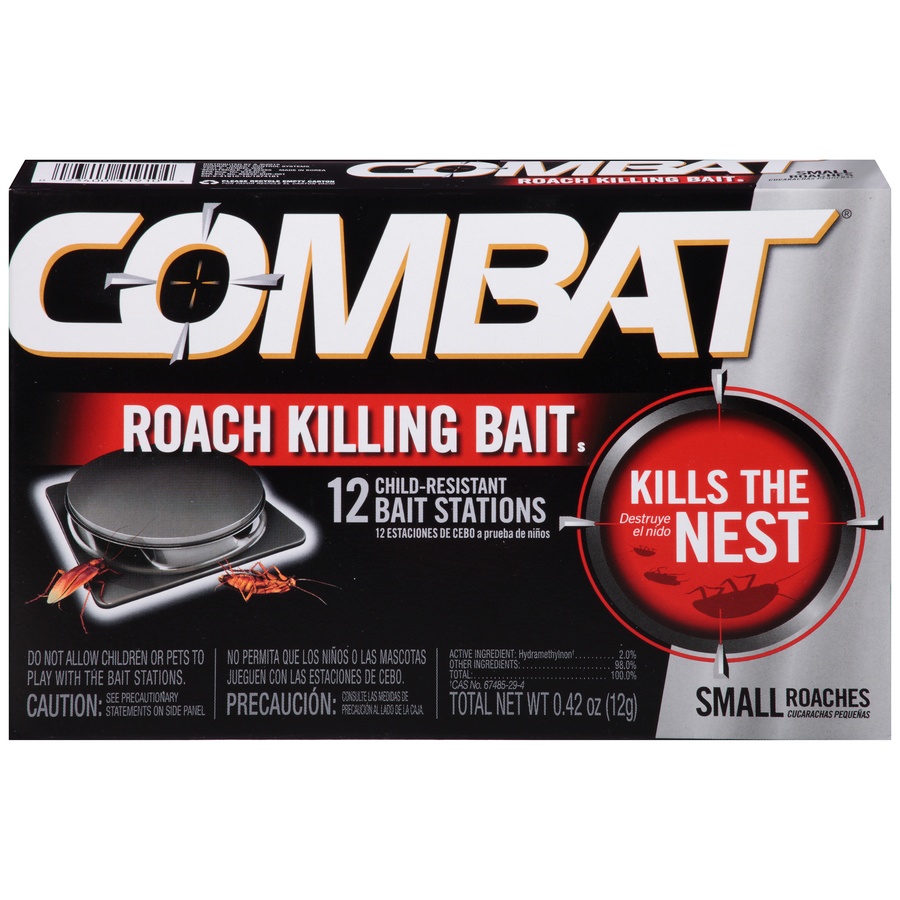 slide 1 of 1, GLADWARE Source Kill Roach Bait Stations Small, 12 ct