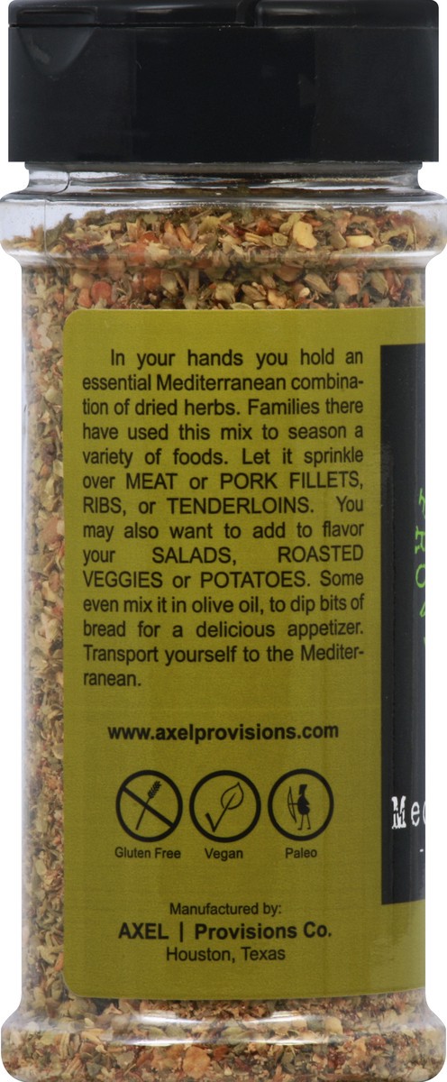 slide 4 of 6, AXEL Provisions Company Mediterranean Herb Seasoning, 86 g