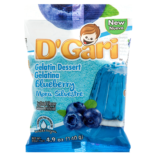 slide 1 of 1, D'Gari Blueberry With Water, 4.9 oz