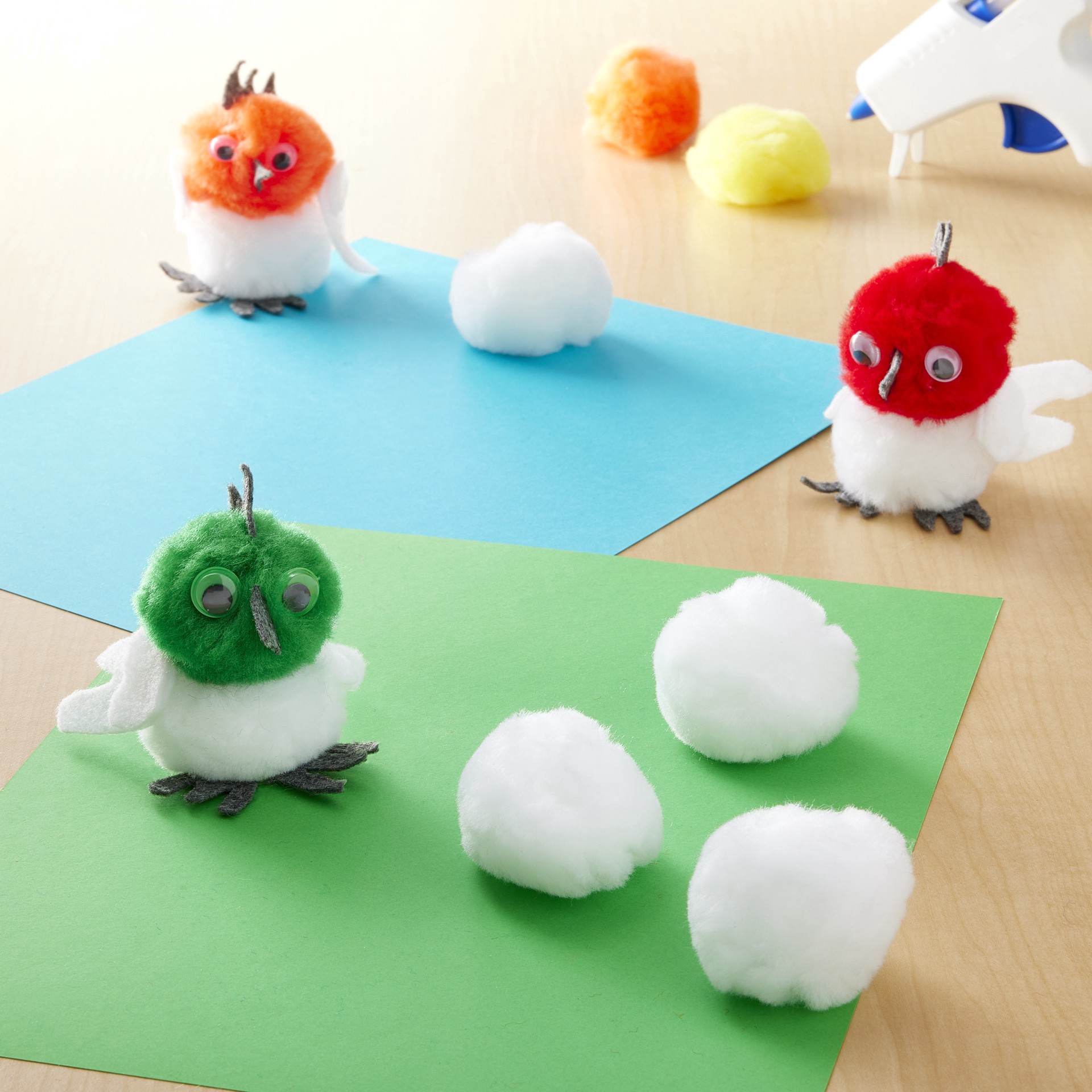 slide 3 of 3, 2" Pom Poms By Creatology, 20ct., 20 ct