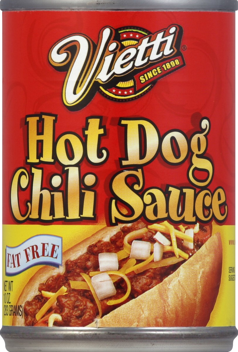 slide 2 of 2, Vietti Hot Dog Chili Sauce 10 oz, 10 oz