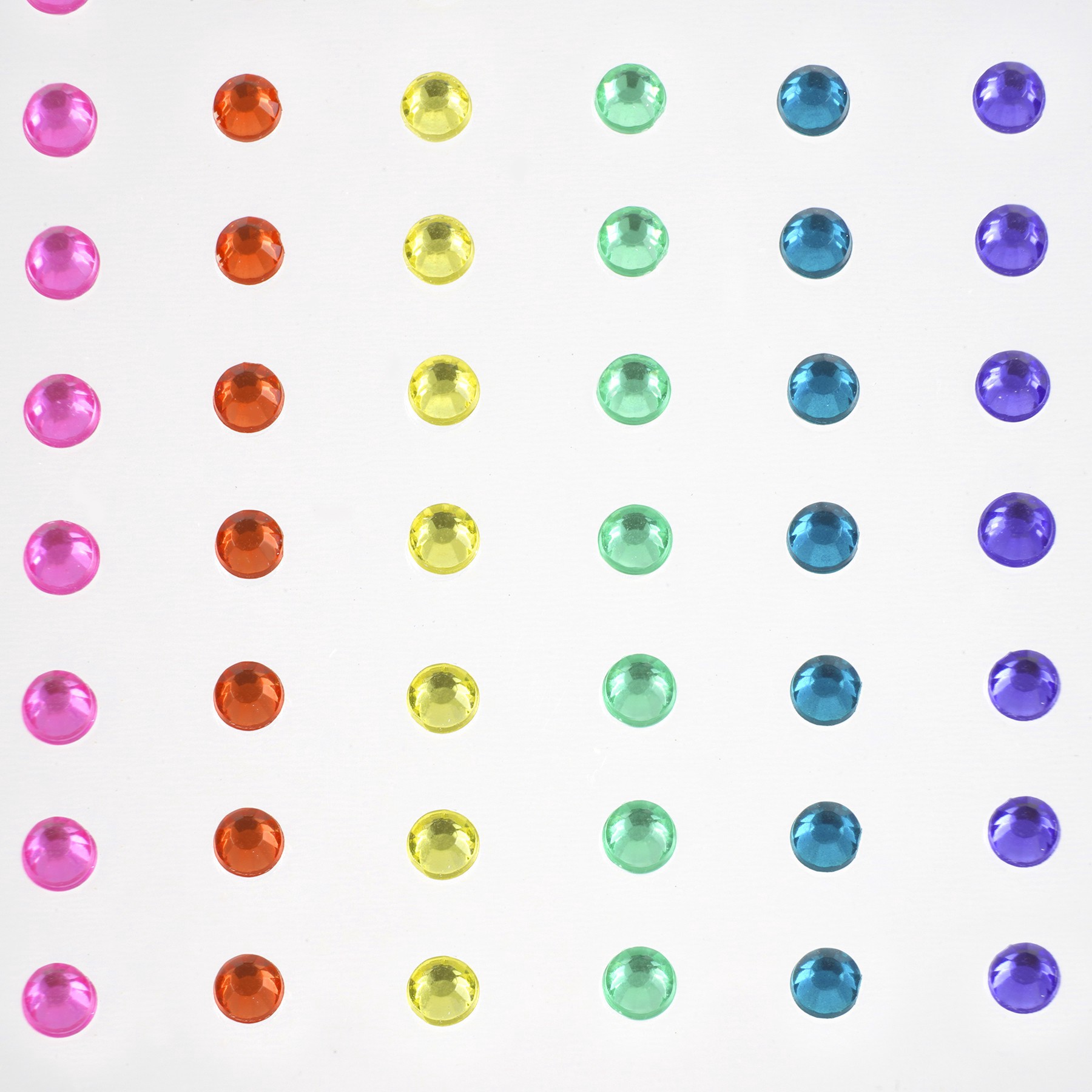 slide 2 of 6, Multicolored Rhinestone Stickers By Recollections, 3 mm