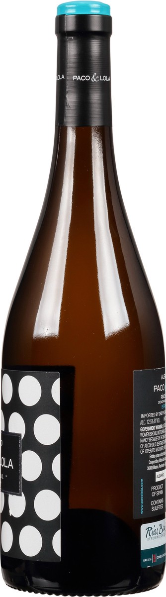 slide 5 of 9, Paco & Lola Rias Baixas D.O. Albarino 750 ml, 25.4 oz