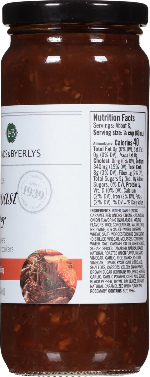 slide 4 of 12, Lunds & Byerlys Pot Roast Starter Cooking Sauce 16 fl oz, 16 fl oz