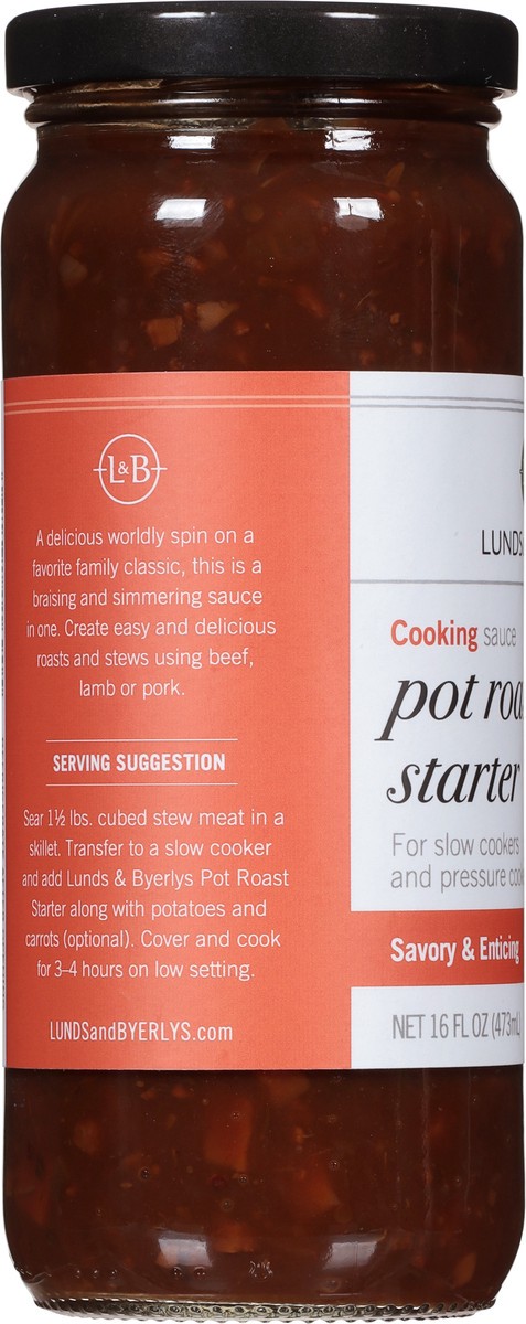 slide 10 of 12, Lunds & Byerlys Pot Roast Starter Cooking Sauce 16 fl oz, 16 fl oz