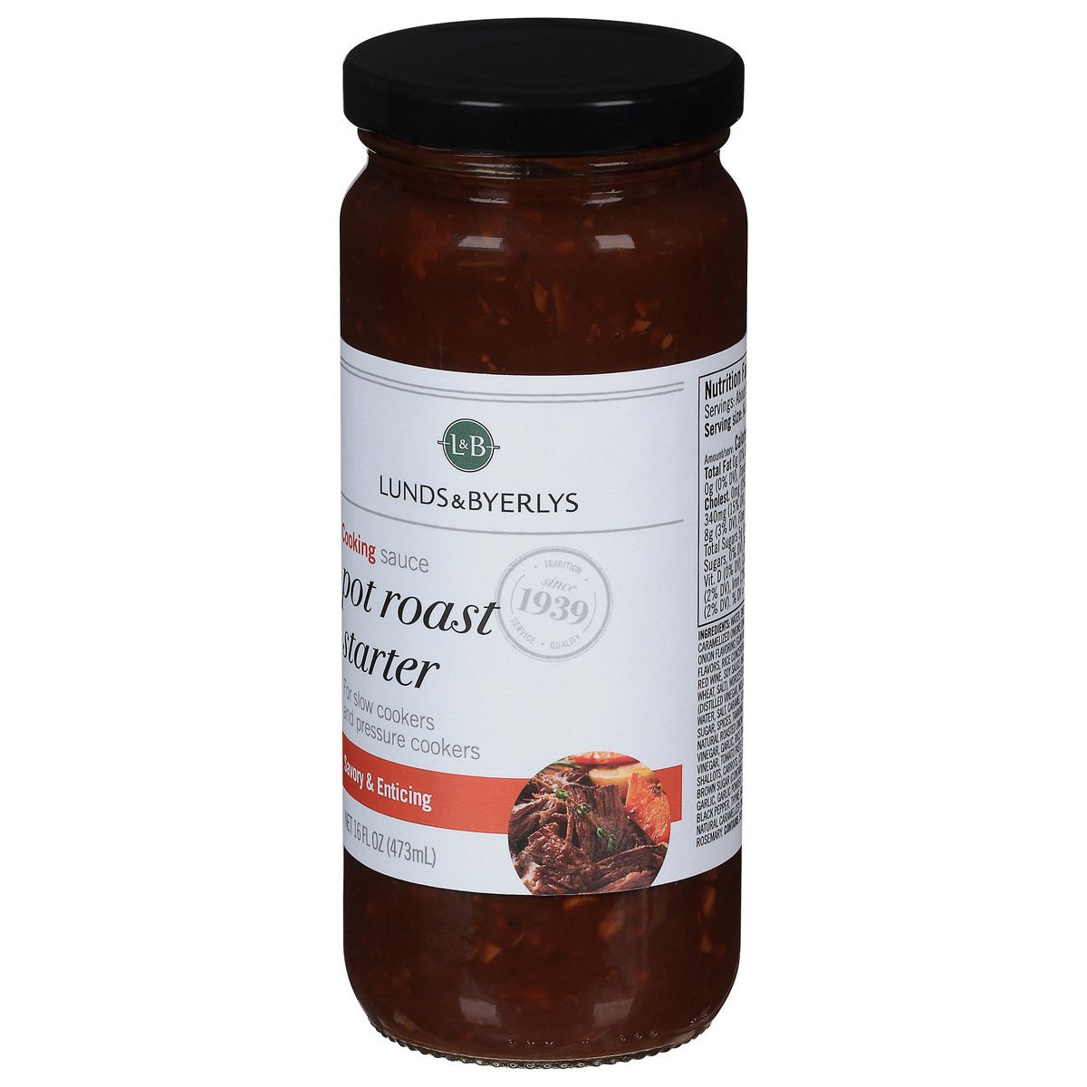 slide 9 of 12, Lunds & Byerlys Pot Roast Starter Cooking Sauce 16 fl oz, 16 fl oz