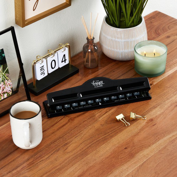 slide 4 of 5, Happy Planner Big Paper Punch, Black, 1 ct