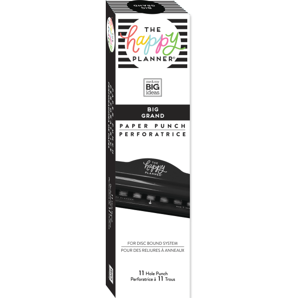 slide 5 of 5, Happy Planner Big Paper Punch, Black, 1 ct