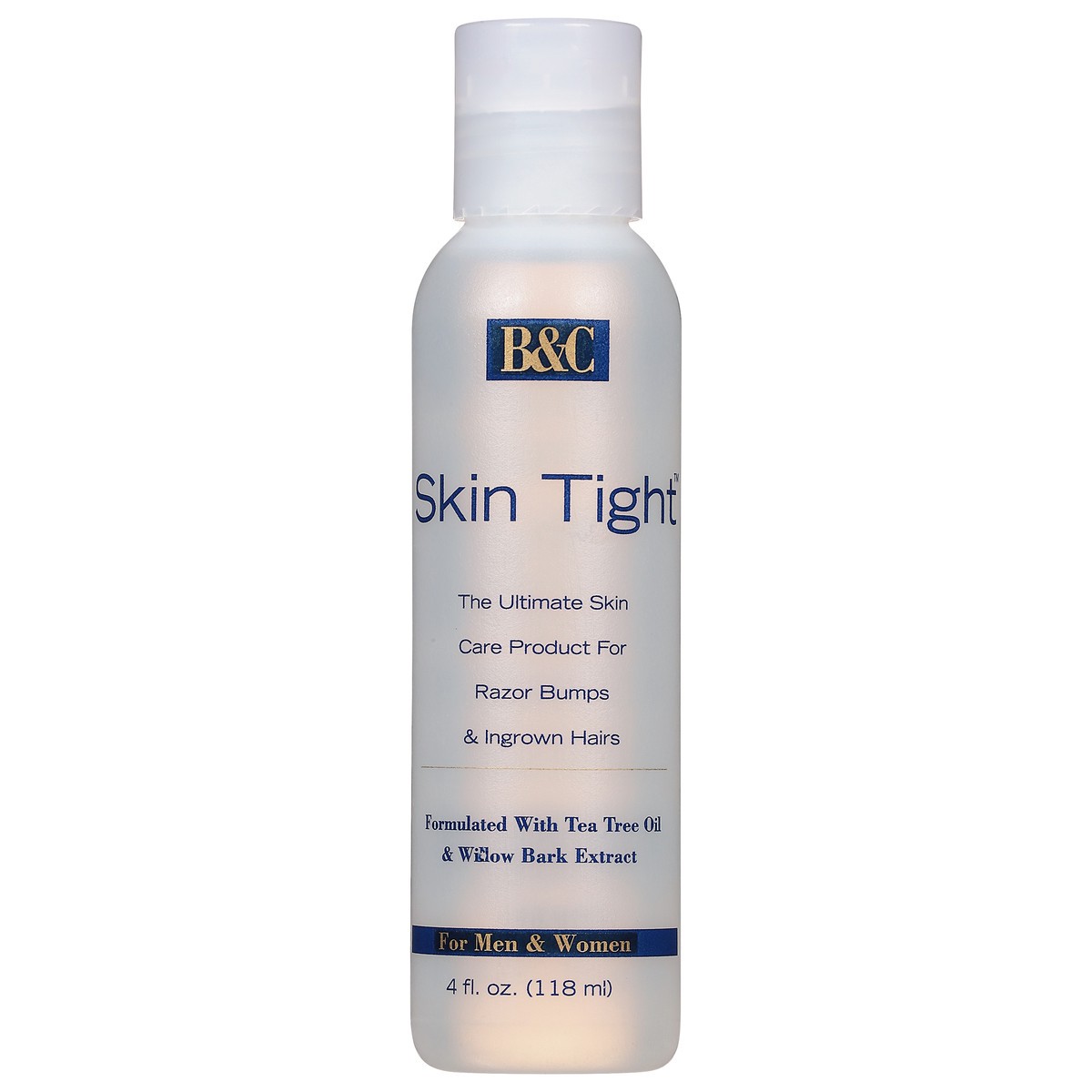 slide 1 of 9, B&C Skin Tight For Razor Bumps & Ingrown Hairs With Tea Tree Oil & Willow Bark Extract, 4 fl oz