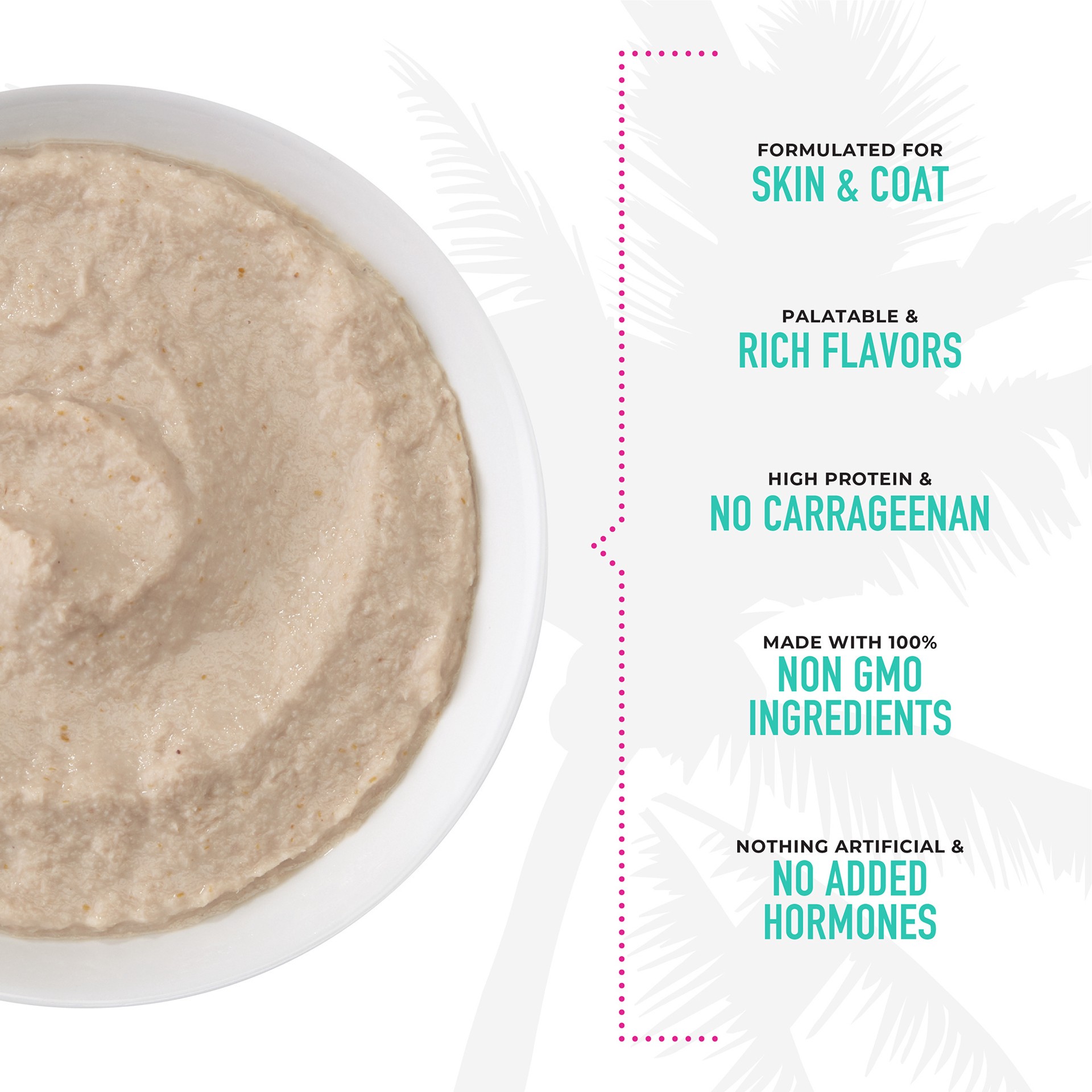 slide 3 of 8, Tiki Cat Solutions Mousse, Skin + Coat, Salmon Recipe in Broth, 2.4 oz. Pouch (12 Count), 2.4 oz