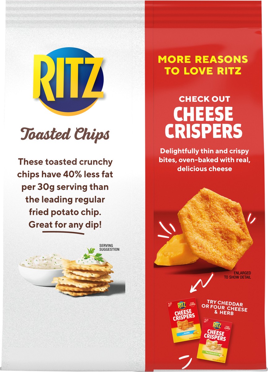 slide 4 of 9, RITZ Toasted Chips Ranch Crackers, 8.1 oz, 8.1 oz