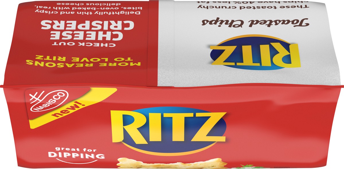 slide 3 of 9, RITZ Toasted Chips Ranch Crackers, 8.1 oz, 8.1 oz