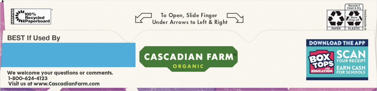 slide 7 of 13, Cascadian Farm Organic Raisin Bran Cereal, 12 oz, 12 oz