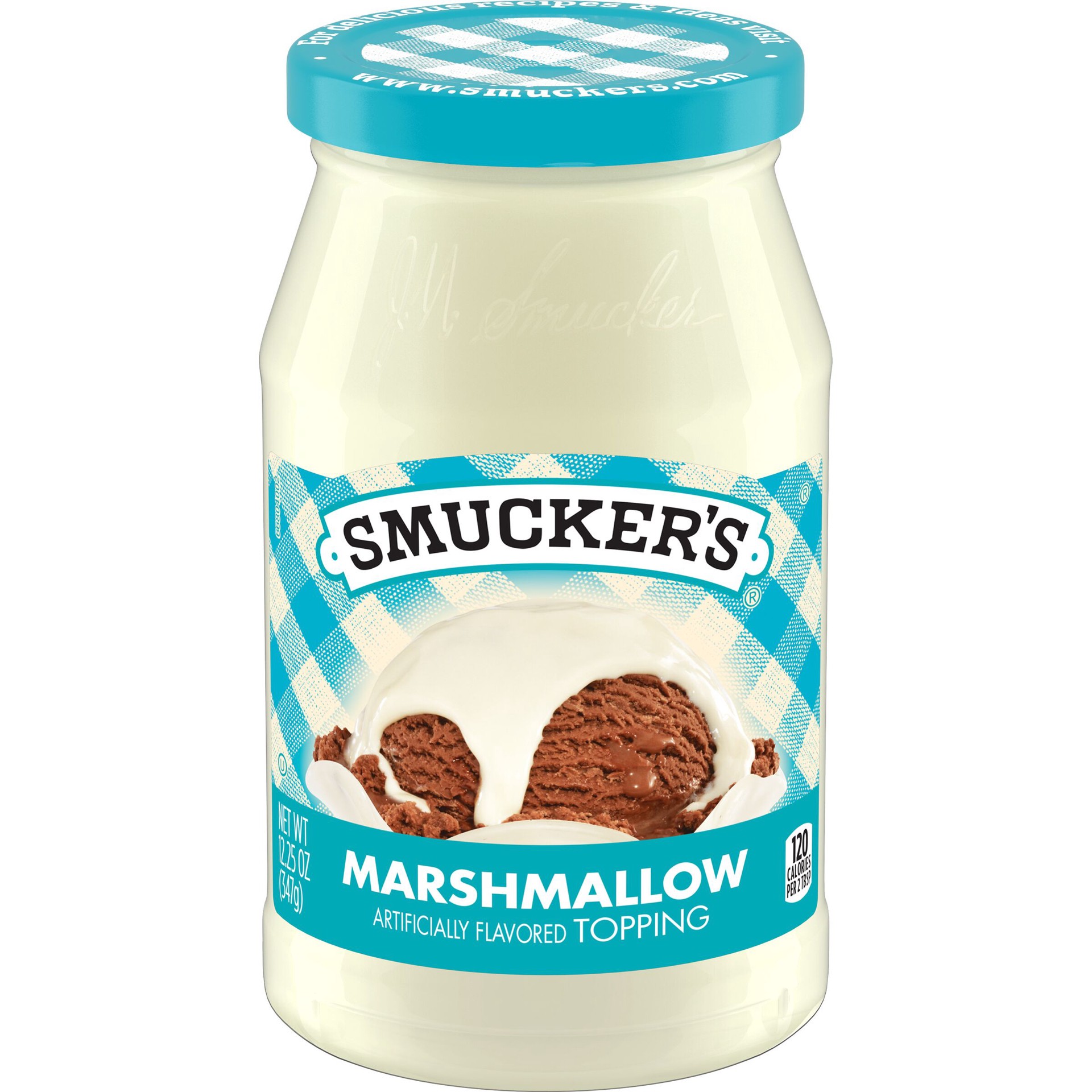 slide 1 of 7, Smucker's Marshmallow Topping, 12.25 Ounces, 12.25 oz